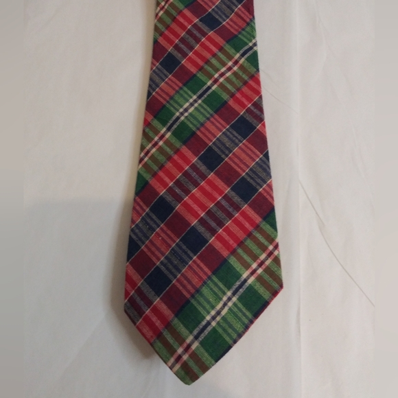 Rooster Men's Cotton Tie #T-14 - Picture 3 of 4